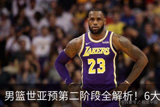男篮世亚预第二阶段全解析！6大对手就位，中国男篮冲世界杯无容错空间